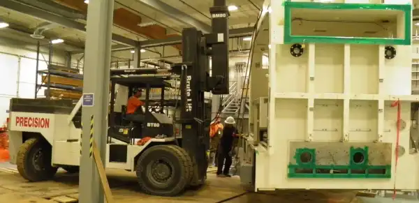 Crane Operator in Cab